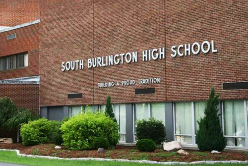 burlington school district building